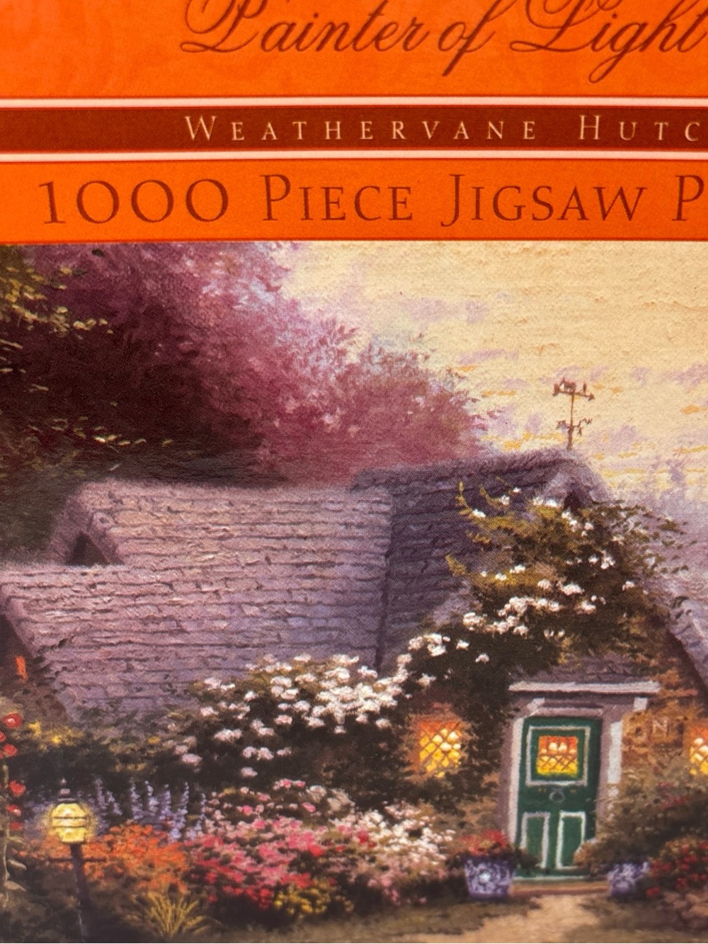 Thomas Kinkade Weathervane Hutch 1000 Pc Puzzle Ceaco 2005 NEW SEALED USA
